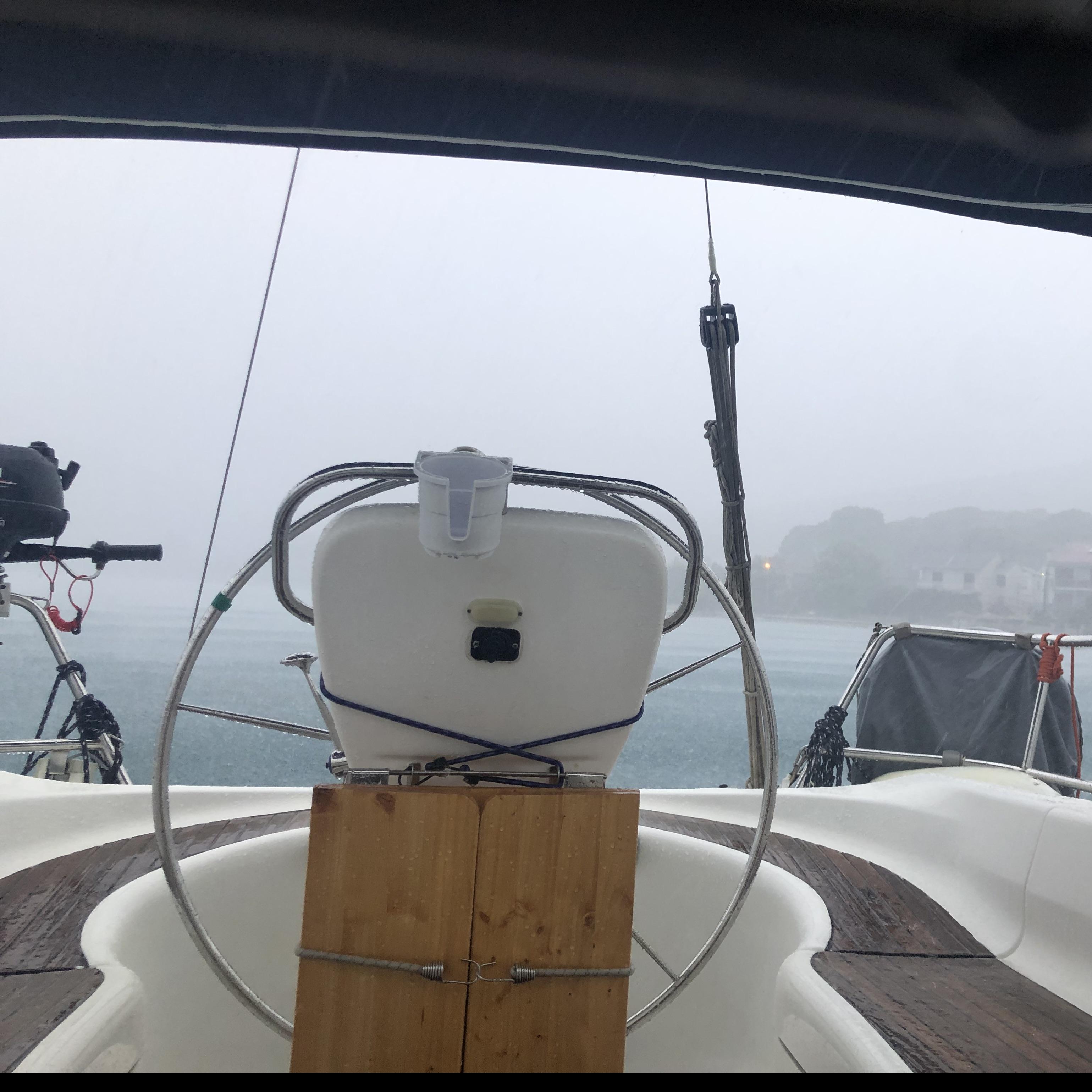 Sturmerfahrung auf See